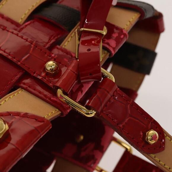 LOUIS VUITTON Monogram Ruby Neo Bucket Tote Bag Red M95613 - Picture 7 of 16